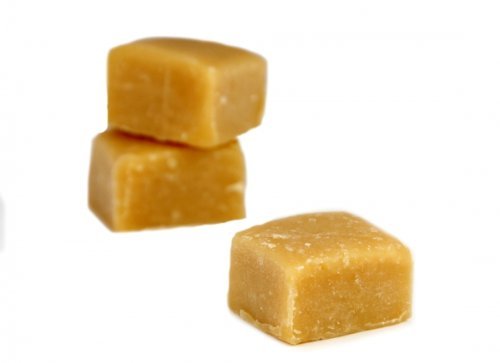 Fudge Old English Toffee Vanille weiches Karamell Konfekt 1000g von Mega Paradies GmbH