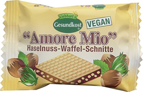 Liebhart's Amore Mio Haselnuss Waffel Schnitte 19g von Megavitalshop