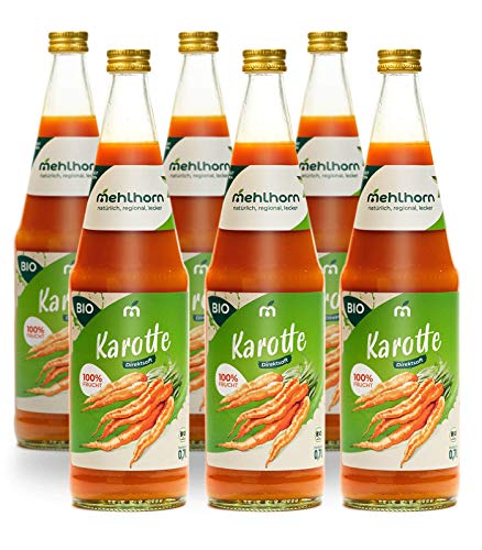 Mehlhorns Bio Karottensaft (6 x 0,7 l) von Mehlhorns Saftmanufaktur