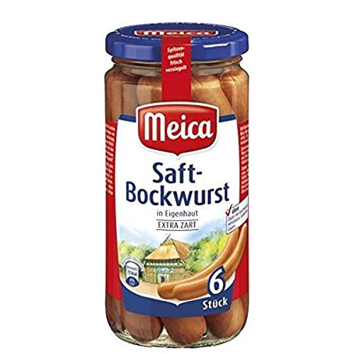 Meica Saft Bockwurst, 6 Stück, 180g von Meica