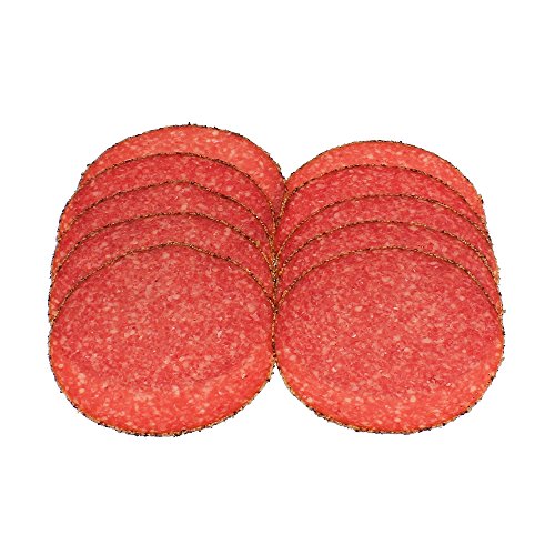 Pfeffersalami breiter Darm 150 g geschnitten von MeinMetzger Gutes bewusst genießen