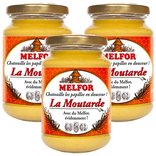 La Moutarde, Melfor Senf mit Melfor Essig, 200g von Melfor