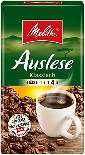 Melitta Auslese klassisch Filterkaffee 6x 500g (3000g) - Kaffee aus besten Anbaugebieten! von Melitta