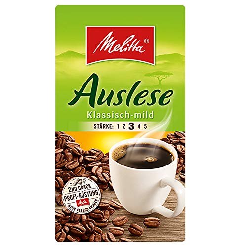 Melitta Auslese klassisch-mild Filterkaffee 18x 500g (9000g) - Melitta Café gemahlen von Melitta