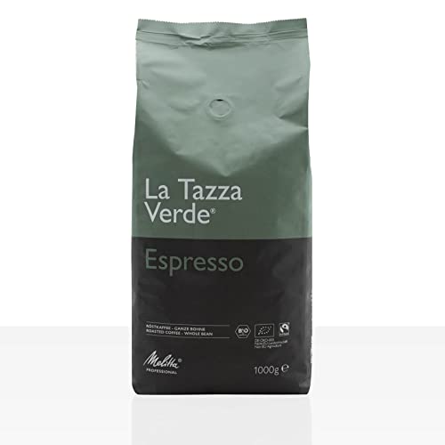 Melitta La Tazza Verde Espresso Bio Fairtrade - 1kg Kaffeebohnen von Melitta