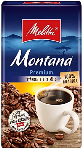 Melitta MONTANA Premium Filterkaffee 18x 500g (9000g) - Melitta Café gemahlen von Melitta