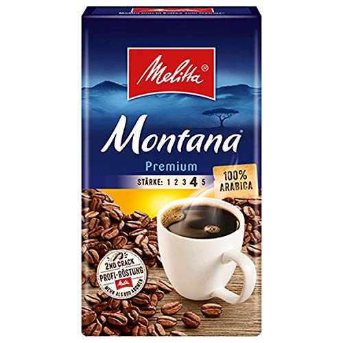 Melitta MONTANA Premium Filterkaffee 9x 500g (4500g) - Melitta Café gemahlen von Melitta