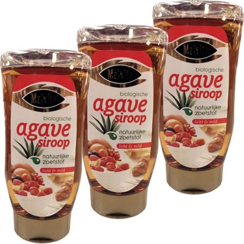 Melvita Agave Siroop licht & mild 3 Dosierflaschen á 250ml (Agave-Sirup hell) von Melvita