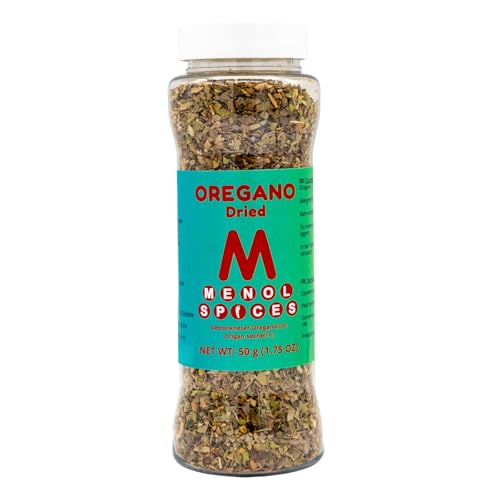 Menol Spices Oregano - 50g in Streuerflasche - Gourmetqualität von Menol Spices