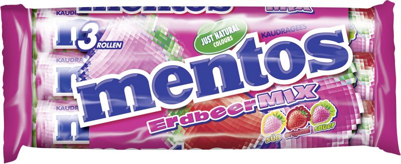 Mentos Erdbeer-Mix von Mentos