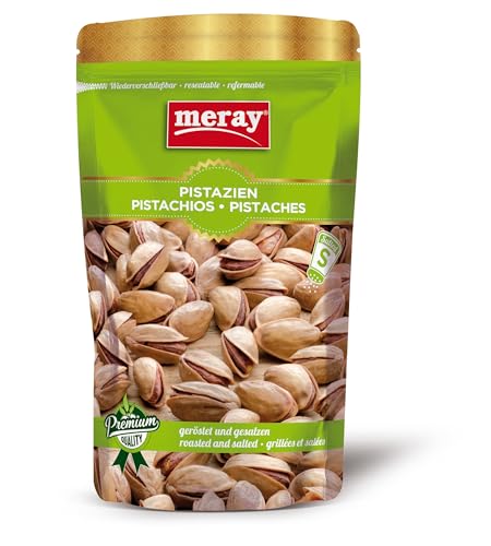 MERAY Pistazien in der Schale Geröstet & Gesalzen 150g von Meray