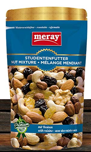 MERAY Studentenfutter mit Rosinen 150g von Meray