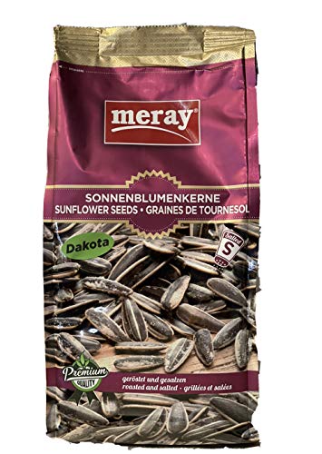 Meray - Sonnenblumenkerne DAKOTA geröstet und GESALZEN (300g) von Meray