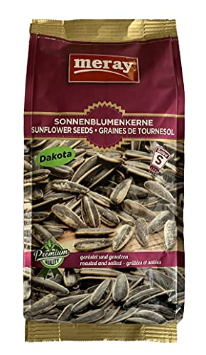 Sonnenblumenkerne Dakota meray 300g gesalzen, geröstet - 10er Pack von Meray