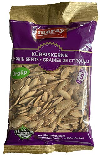 meray Kürbiskerne 200g geröstet und gesalzen Ürgüp - 2er Pack von Meray