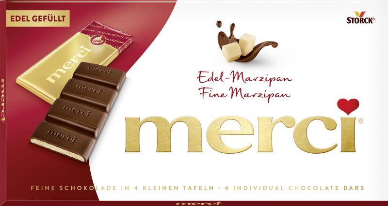 Merci Tafel Edel-Marzipan von Merci