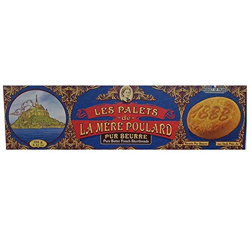 La Mere Poulard Les Palets Pur Beurre 125 g French von Mere Poulard