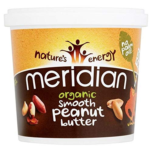 Meridian Organic Smooth Peanut Butter 100% Nuts 1000g von Meridian