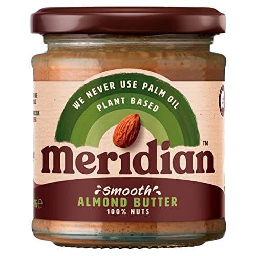 Meridian Smooth Almond Butter (170G) Gluten Free Vegan von Meridian