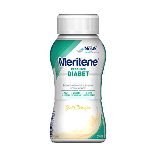 Meritene Resource Diabet Drink Vaniglia Bevanda Iperproteica, 200ml von Meritene