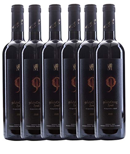 Mesimvria Wines griechischer Rotwein | Syrah | Jahrgang 2018 | trocken | 6x 750 ml von Mesimvria Wines