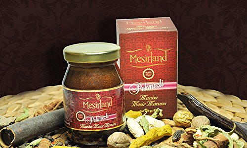 Mesirland Manisa Mesir Macunu osmanische Ottoman Paste mit Traubensirup Pekmezli Molasses bei Bucom von Mesirland