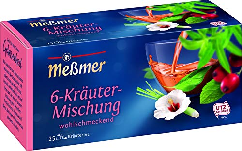 Meßmer 6-Kräuter-Mischung, 50 g von Meßmer