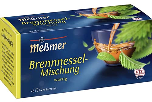 Meßmer Brennnessel 25 TB, 2er Pack (2 x 50 g Packung) von Meßmer