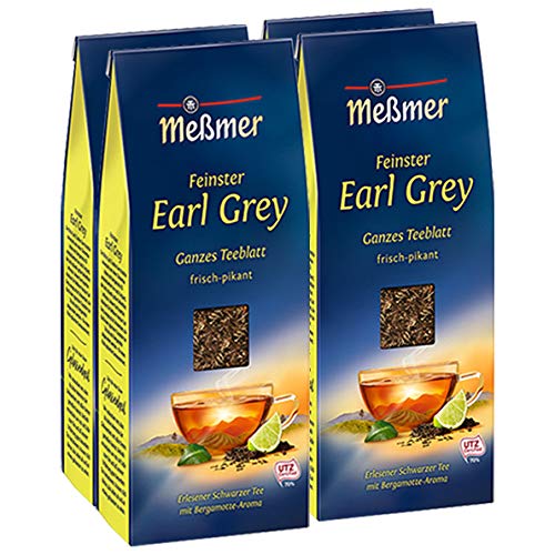 Meßmer Earl Grey, 4er Pack (4 x 150 g Packung) von Meßmer