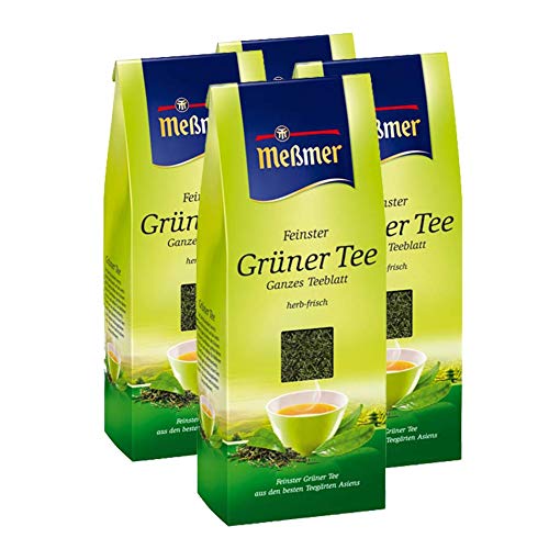 Meßmer Grüner Tee, 4er Pack (4 x 150 g Packung) von Meßmer