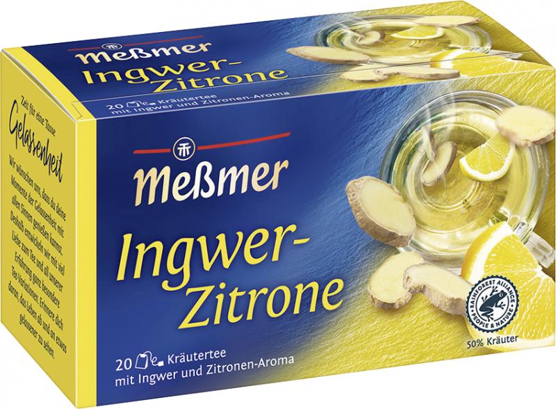 Meßmer Ingwer-Zitrone von Meßmer