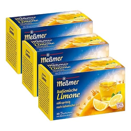 Me?mer L?ndertee: Italienische Limone 3er von Meßmer