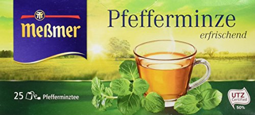 Meßmer Pfefferminze, 12er Pack (12 x 25 Beutel, 56,25 g) von Meßmer