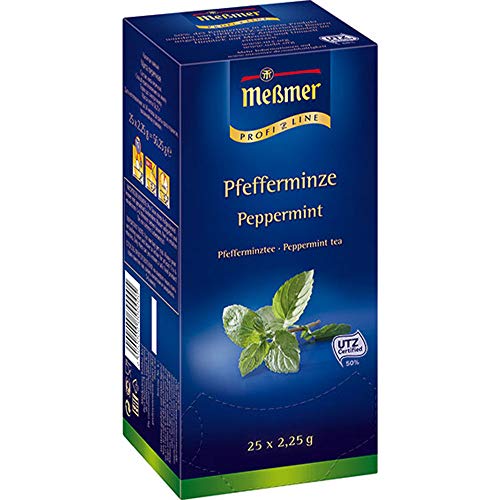 Meßmer Pfefferminze 25 Teebeutel - 12 Packungen von Meßmer