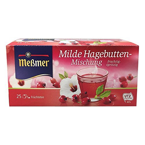 Messmer Tee Milde Hagebutten Mischung (25 Teebeutel) von Meßmer