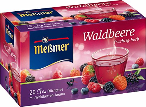 Meßmer Waldbeere 20 TB, 5er Pack (5 x 50 g Packung) von Meßmer