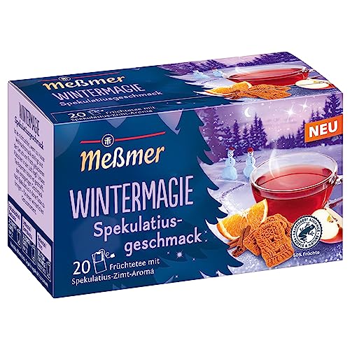 Meßmer Wintermagie | 20 Teebeutel | Glutenfrei | Laktosefrei | Vegan von Meßmer