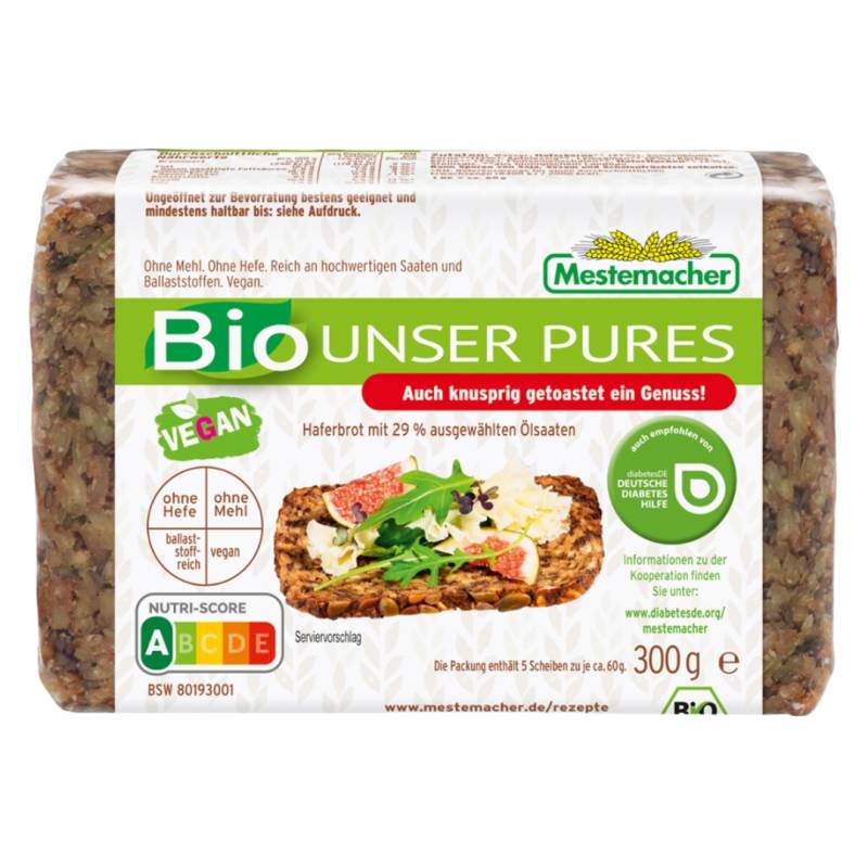 Bio Unser Pures Brot von Mestemacher