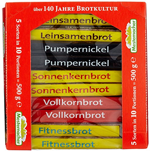 Mestemacher Vollkorn- Brotkörbchen, 12er Pack (12x 500 g) von Mestemacher