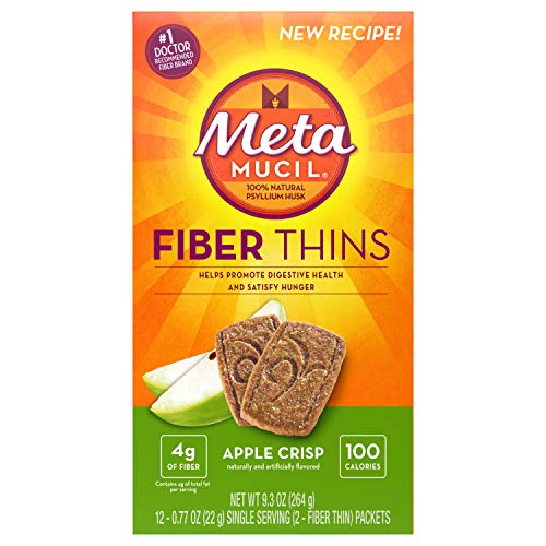 Meta Multi-grain Fiber Wafers Apple Crisp 12 Count (pack of 3) by Metamucil von Metamucil