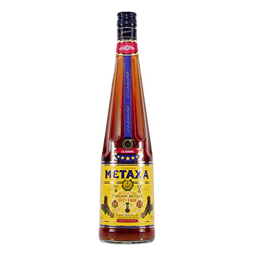 Metaxa 5* Sterne Weinbrand Brandy 1 Liter von Metaxa