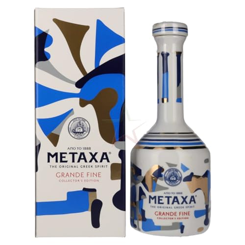 Metaxa GRANDE FINE Collector's Edition Keramikflasche 40% 0,70 lt. von Metaxa