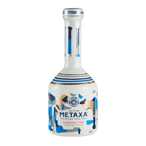 Metaxa GRANDE FINE Collector's Edition Keramikflasche 40% Vol. 0,7l in Geschenkbox von Metaxa