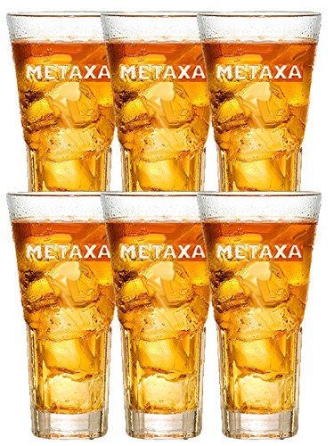 Metaxa Spyros 6 Gläser von Metaxa