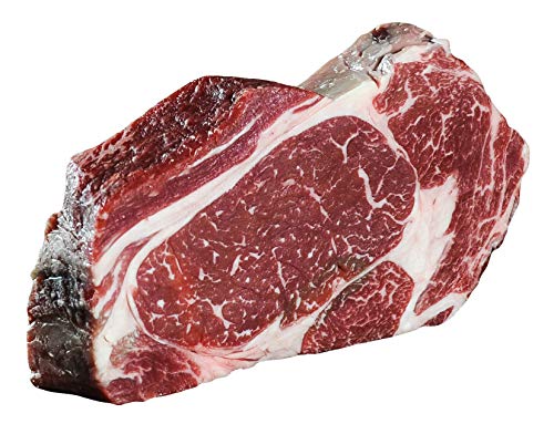 Dry-Aged Rib-Eye/Entrecôte-Steak 400g von DER LUDWIG, Rindfleisch von der Simmentaler Färse, trocken gereift, mit charakteristischem Fettauge, vakuumverpackt von Metzgerei DER LUDWIG