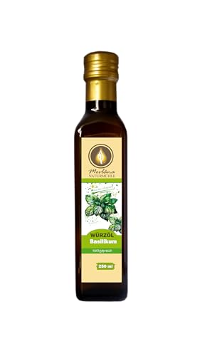 Mevlana Naturmühle Basilikumöl kaltgepresst aus Rapsöl Basis, 250 ml von Mevlâna Naturmühle