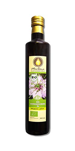 ägyptisches BIO-Schwarzkümmelöl, gefiltert, 750 ml aus eigener Mühle, Beste Qualität von Mevlâna Naturmühle