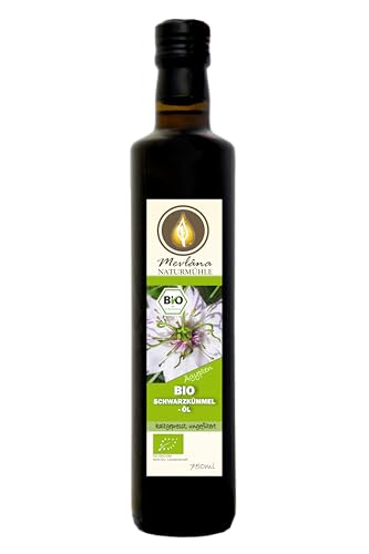 ägyptisches BIO-Schwarzkümmelöl 750ml UNGEFILTERT aus eigener Mühle von Mevlâna Naturmühle