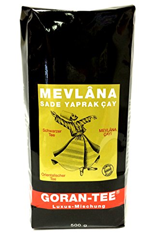 Mevlana Tee / Tea / Çay / CEYLON Tee/ GORAN Tee / 500 gr (6 Stück) 6 x 500 gr von Mevlana