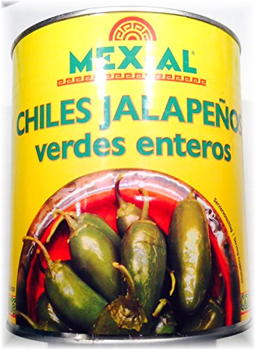 Chili Schoten - Jalapenos, ganz, 2,8 kg von Mex-Al GmbH